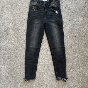 KanCan Kurvy Ultra High Rise Ankle Skinny black size 25
